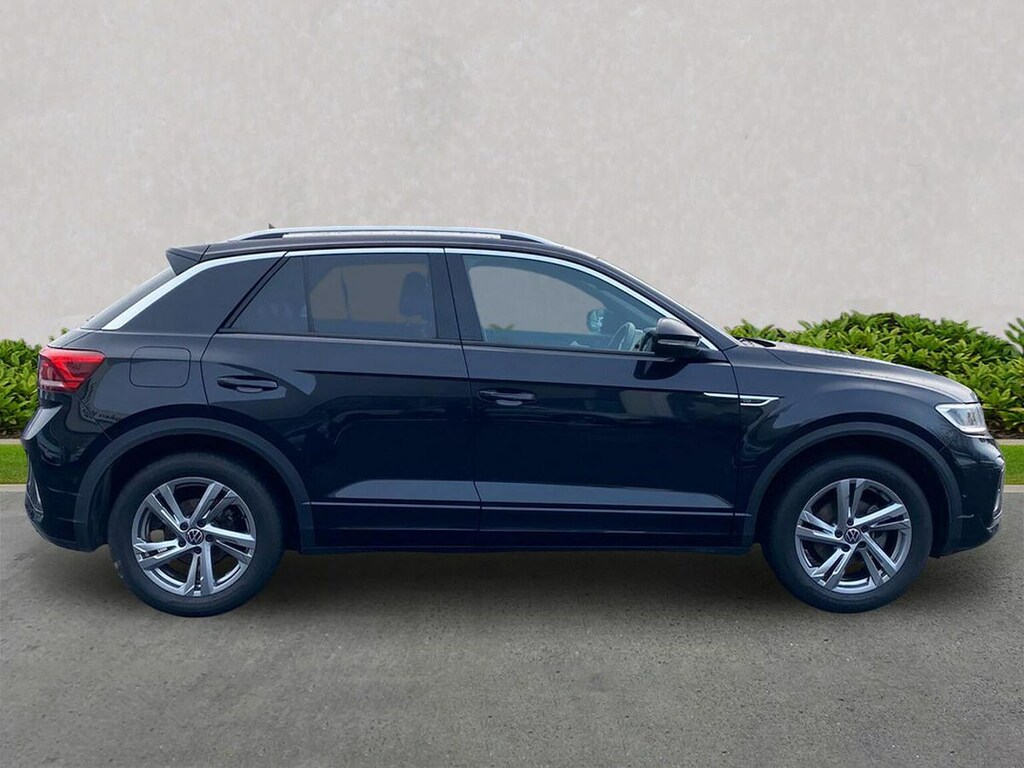 Volkswagen T-Roc 1.5 Tsi R-line Suv Dsg Euro 6 Ss 15 VN72OEY Black #3