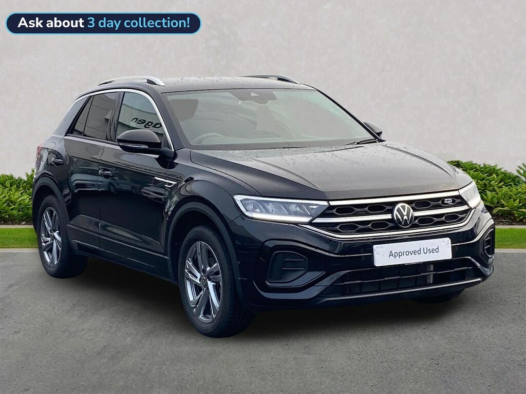 Volkswagen T-Roc 1.5 Tsi R-line Suv Dsg Euro 6 Ss 15 Black