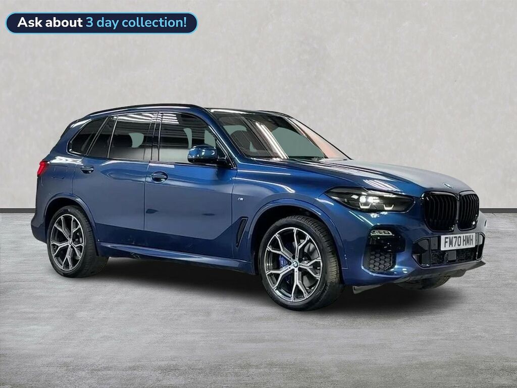 BMW X5 3.0 30D Mht M Sport Suv Hybrid Xdr Blue