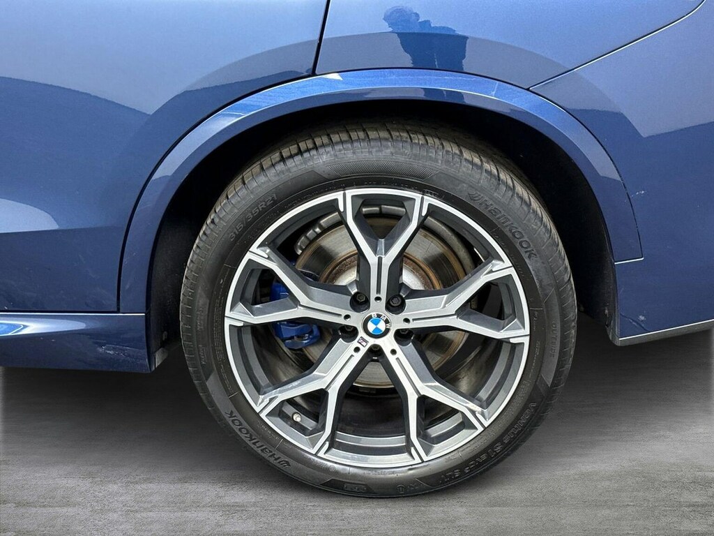 BMW X5 3.0 30D Mht M Sport Suv Hybrid Xdr FM70HMH Blue #6