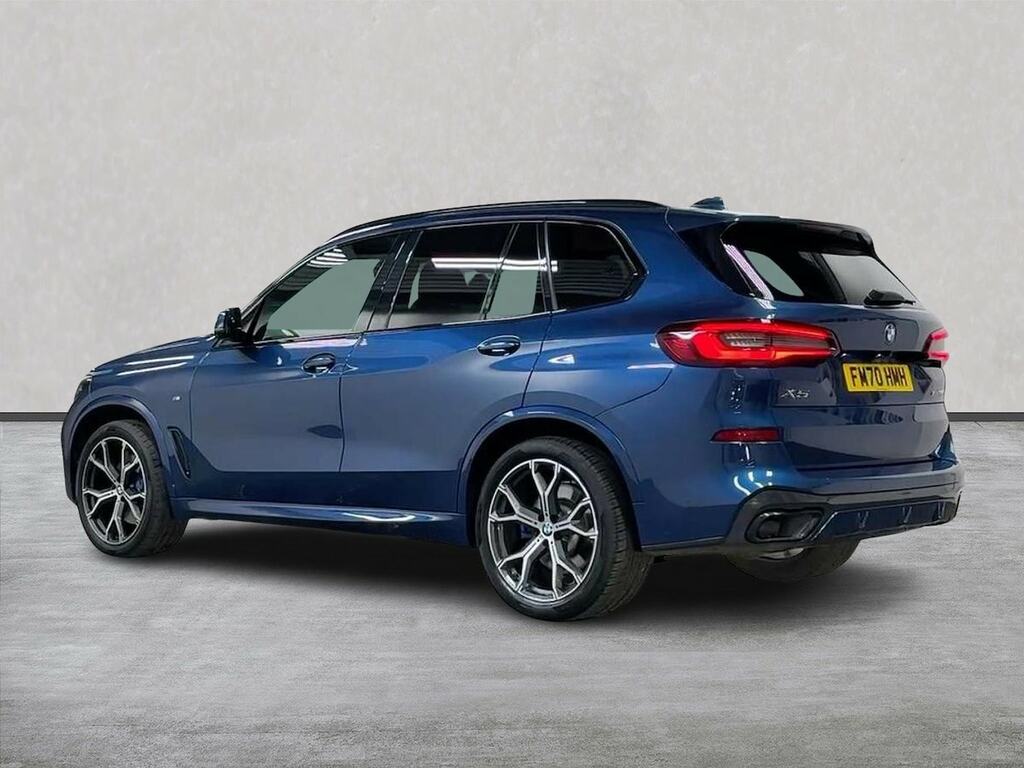BMW X5 3.0 30D Mht M Sport Suv Hybrid Xdr FM70HMH Blue #2