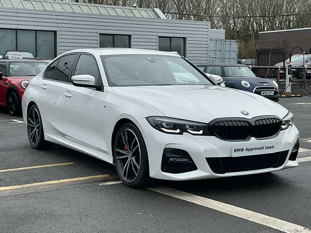 BMW 3 Series 318D Mht M Sport Step White