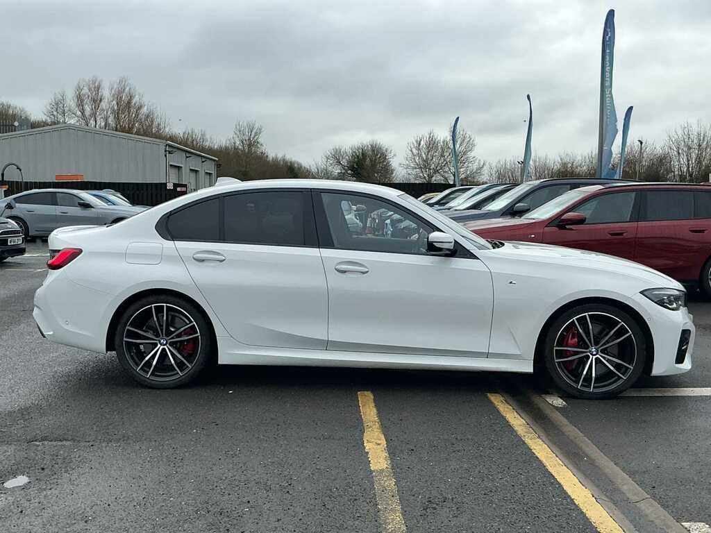 BMW 3 Series 318D Mht M Sport Step YB21LWV White #3