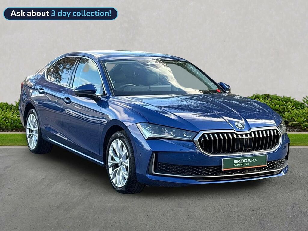 Skoda Superb 2.0 Tdi Se L Hatchback Dsg Euro 6 Ss Blue