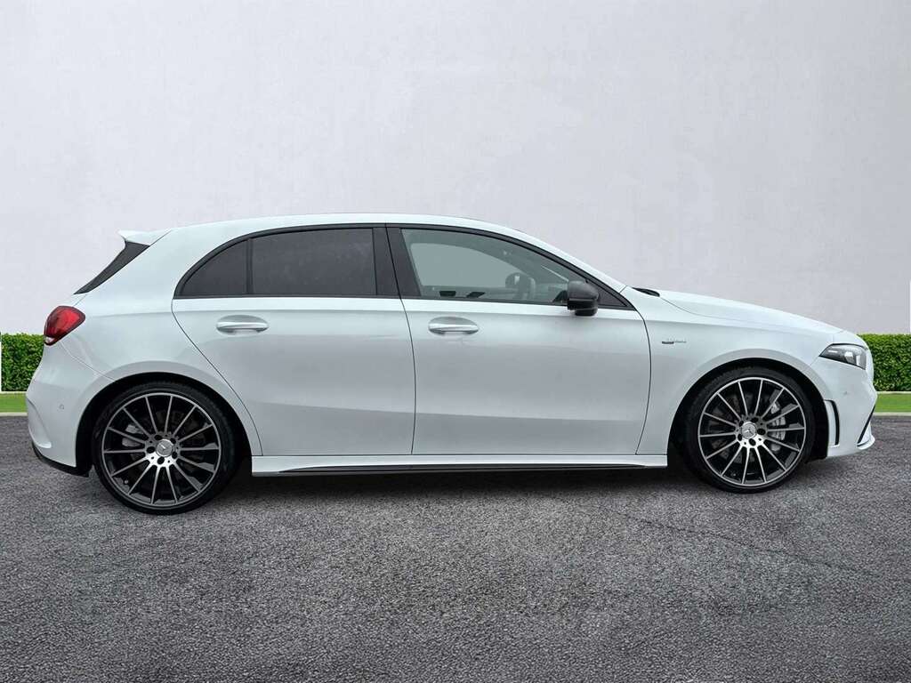 Mercedes-Benz A Class A35 4Matic Executive EK72WLJ White #3
