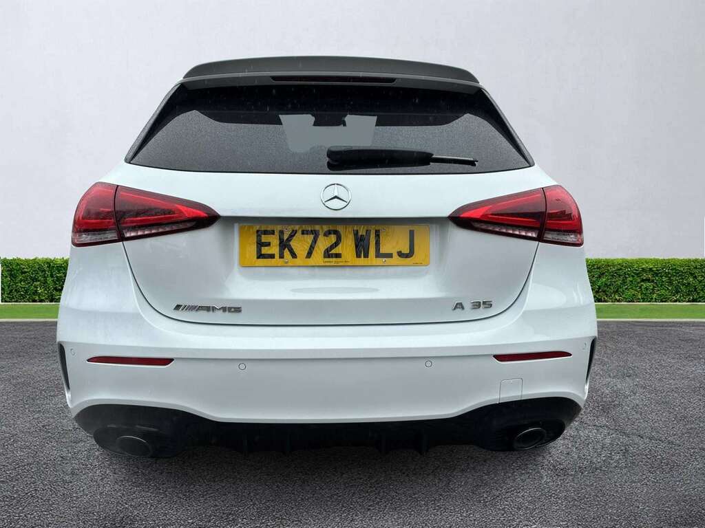 Mercedes-Benz A Class A35 4Matic Executive EK72WLJ White #4