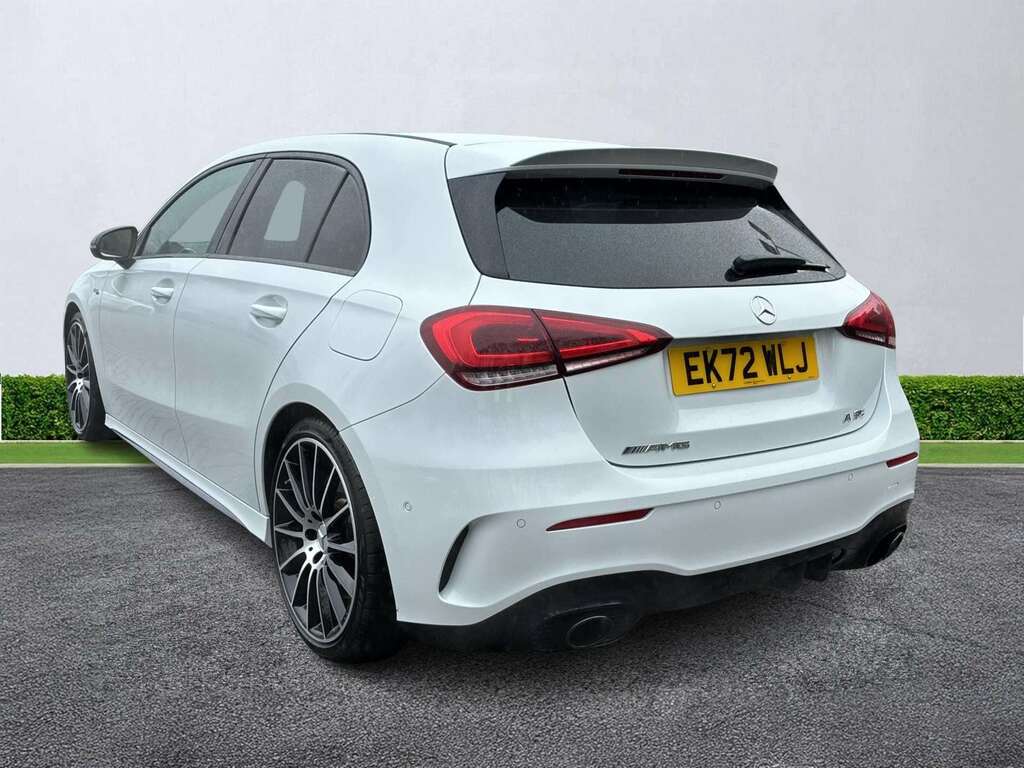 Mercedes-Benz A Class A35 4Matic Executive EK72WLJ White #2