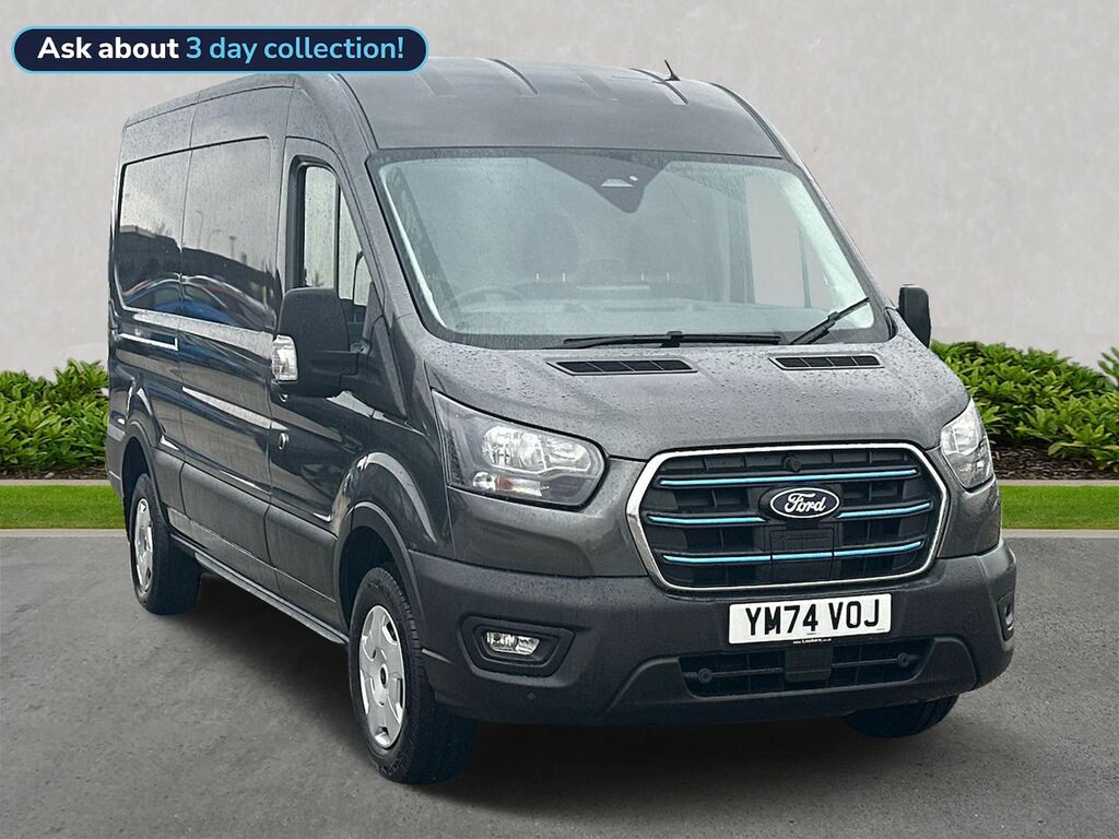 Ford Transit Custom 135Kw 68Kwh H2 Leader Van Nav YM74VOJ