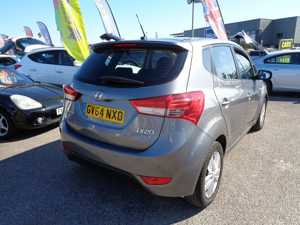 Hyundai Ix20 1,6 Crdi Active Blue Drive 5-Door Grey #6