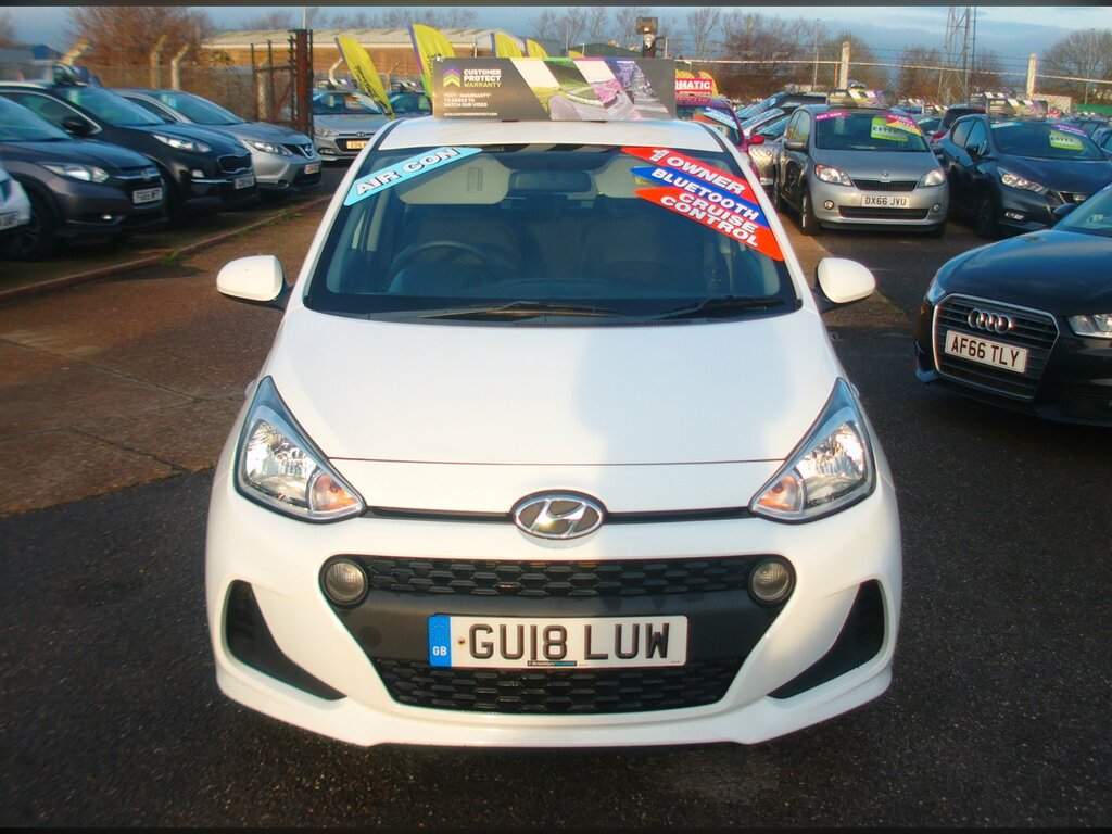 Hyundai I10 1.0 Se 5-Door GU18LUW White #2