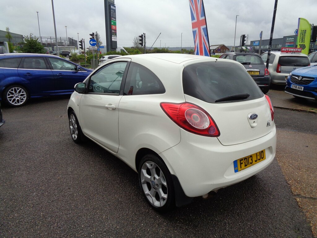 Ford KA 1.25 Zetec 3-Door FD13JJO White #4