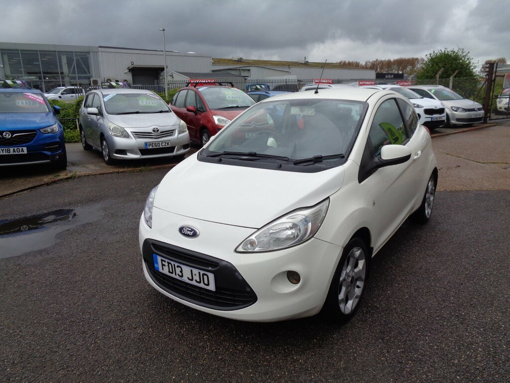 Ford KA 1.25 Zetec 3-Door FD13JJO White #3