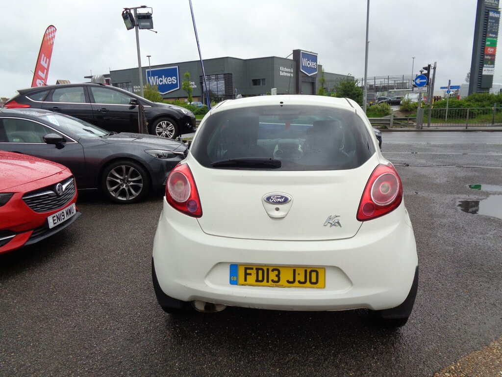 Ford KA 1.25 Zetec 3-Door FD13JJO White #5
