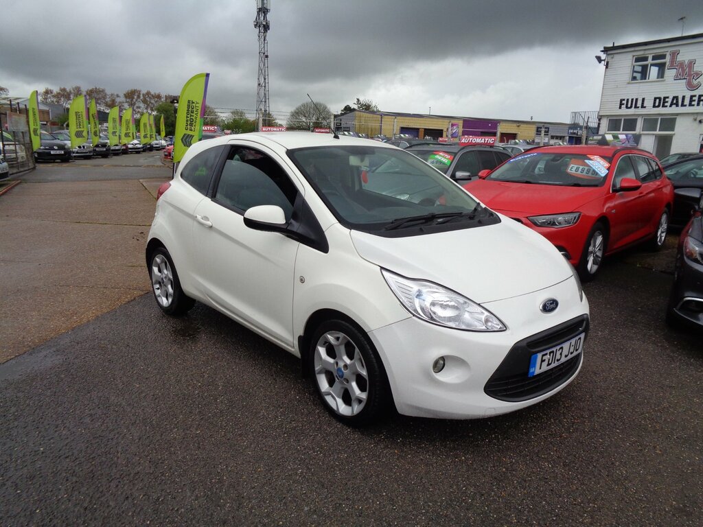 Ford KA 1.25 Zetec 3-Door White