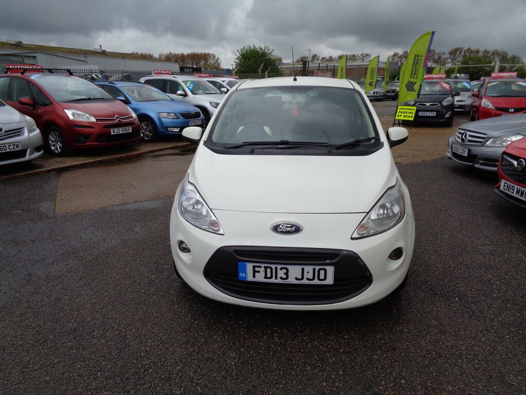 Ford KA 1.25 Zetec 3-Door FD13JJO White #2