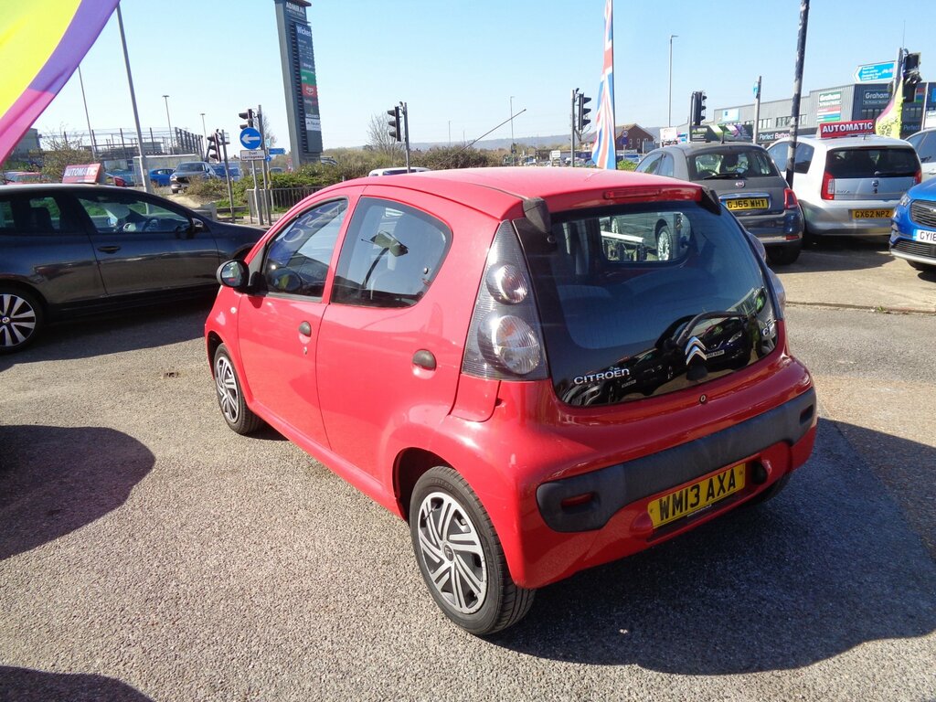 Citroen C1 1.0 Vt 5-Door WM13AXA Red #4