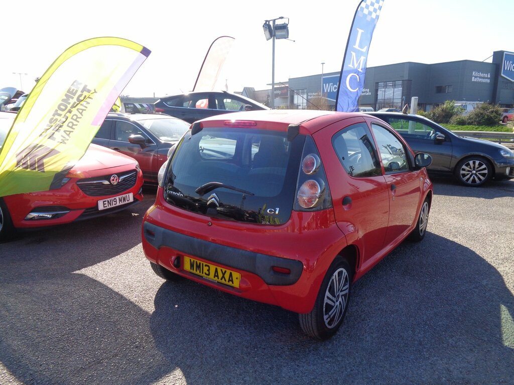 Citroen C1 1.0 Vt 5-Door WM13AXA Red #6