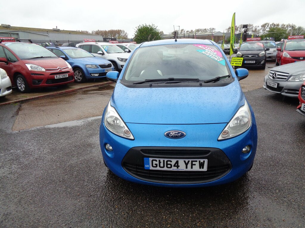 Ford KA 1.25Zetec 3-Door GU64YFW Blue #2