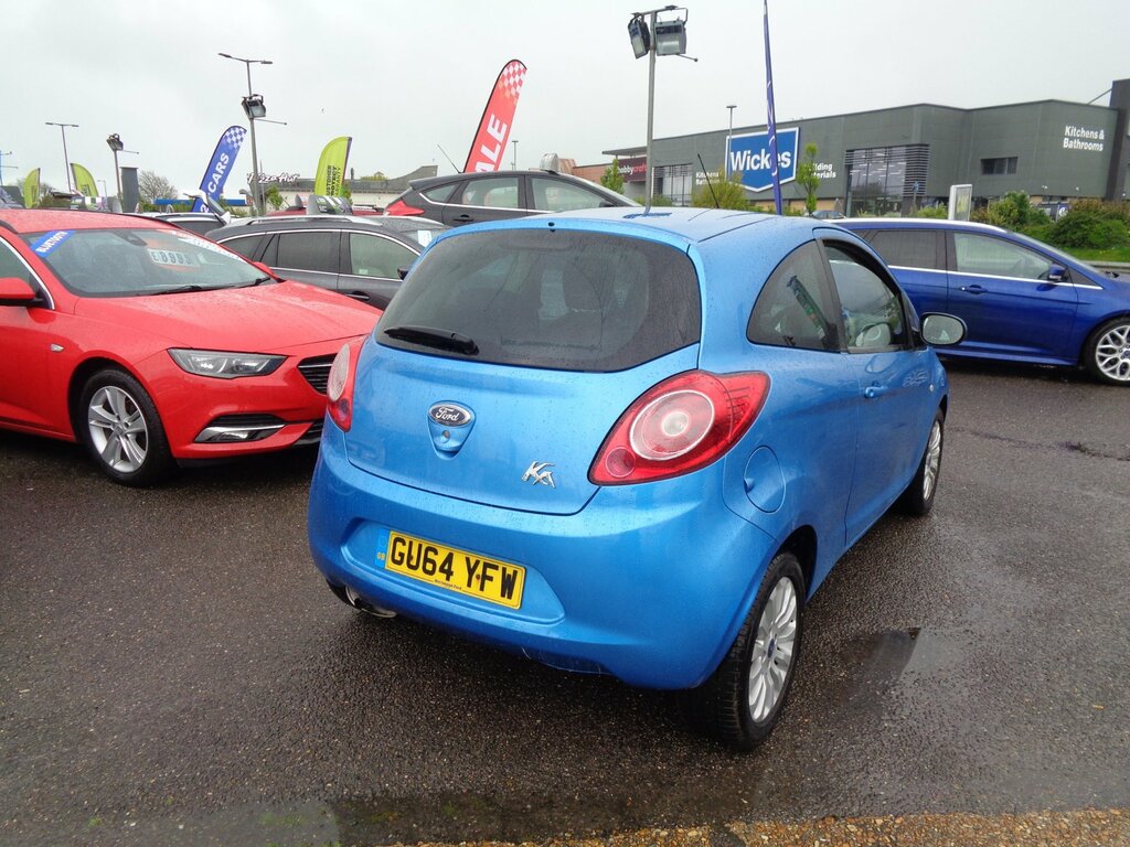 Ford KA 1.25Zetec 3-Door GU64YFW Blue #6