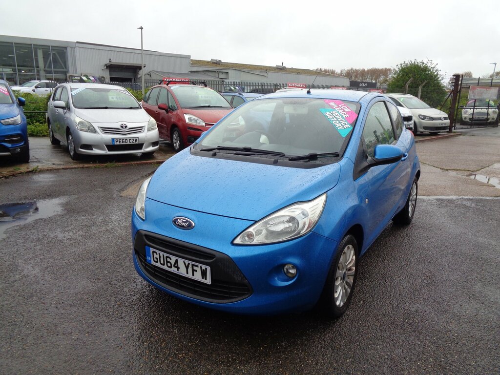 Ford KA 1.25Zetec 3-Door GU64YFW Blue #3