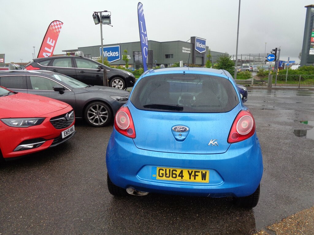 Ford KA 1.25Zetec 3-Door GU64YFW Blue #5