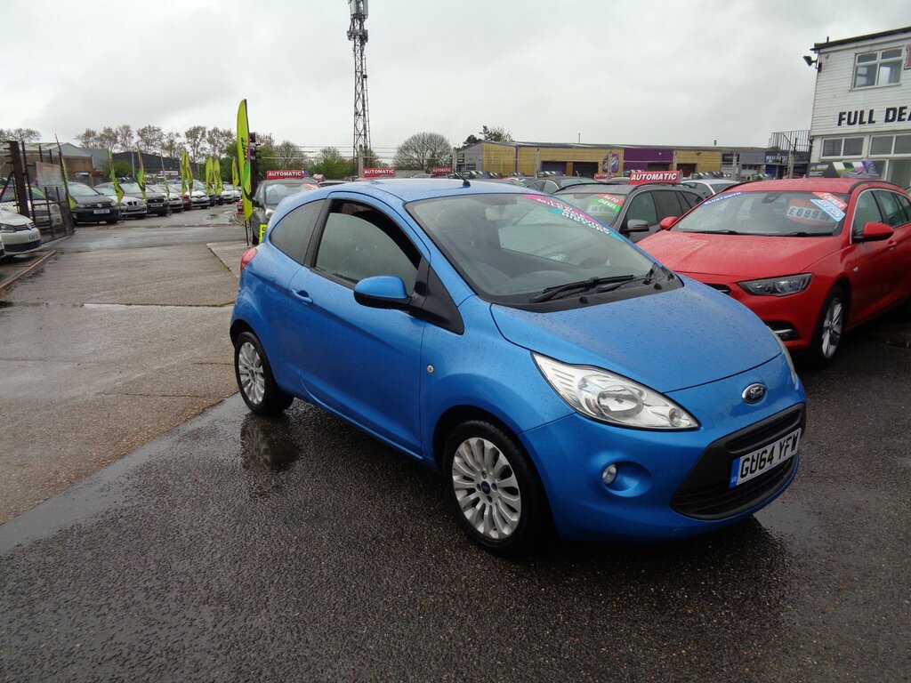 Ford KA 1.25Zetec 3-Door Blue