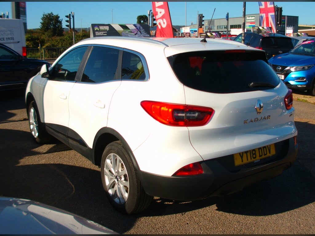Renault Kadjar 1.5 Dci Dynamique Nav Suv Euro 6 YT18DDV White #4