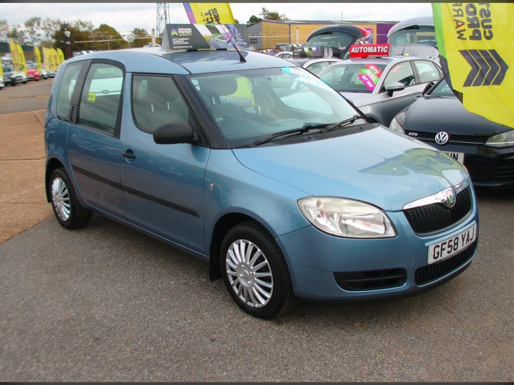 Skoda Roomster 1.4 16V 1 Mpv 162 Gkm, 85 Bhp Grey