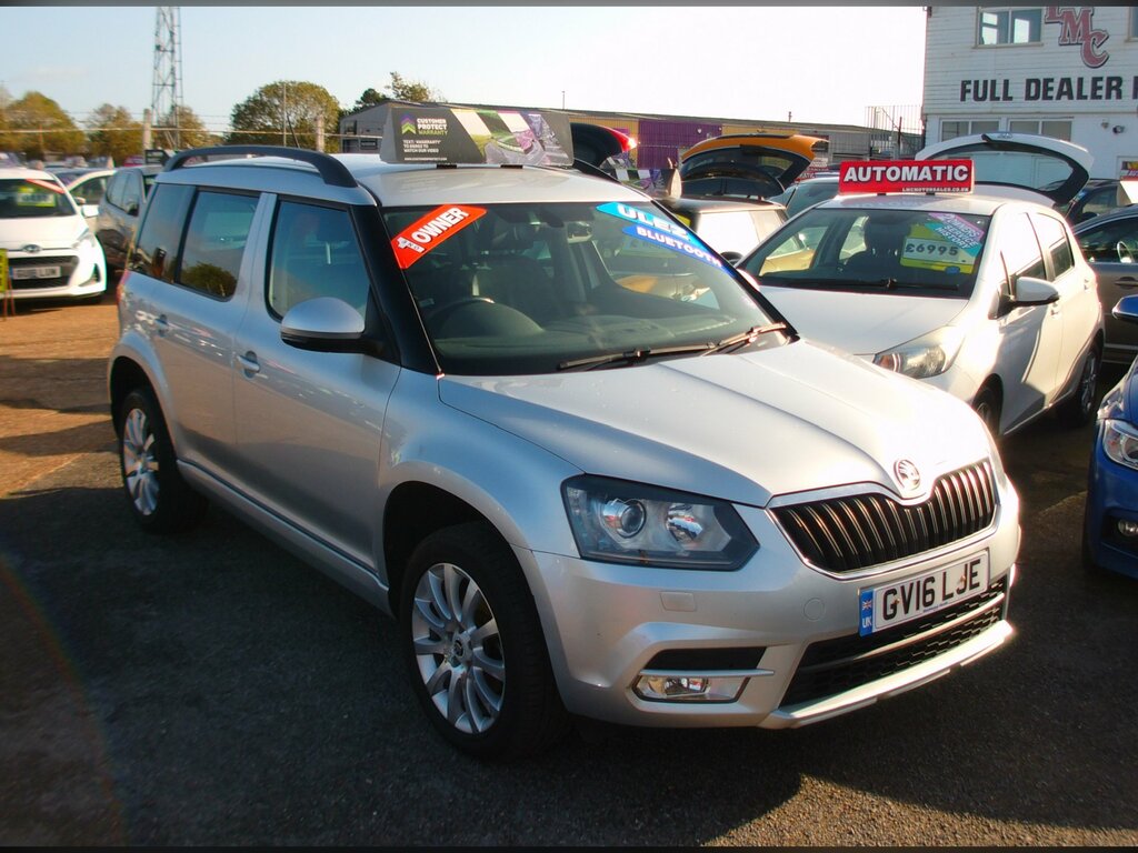 Skoda Yeti 1.2 Tsi Se L Suv Euro 6 Ss 1 Silver