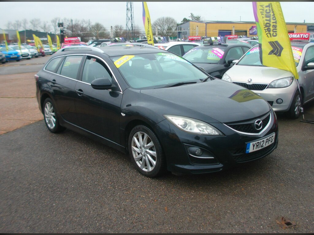 Mazda 6 2.2D Ts2 Estate Euro 5 163 Ps Black