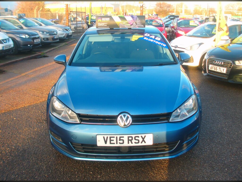 Volkswagen Golf 1.4 Tsi Bluemotion Tech Match Hatchback VE15RSX Blue #2