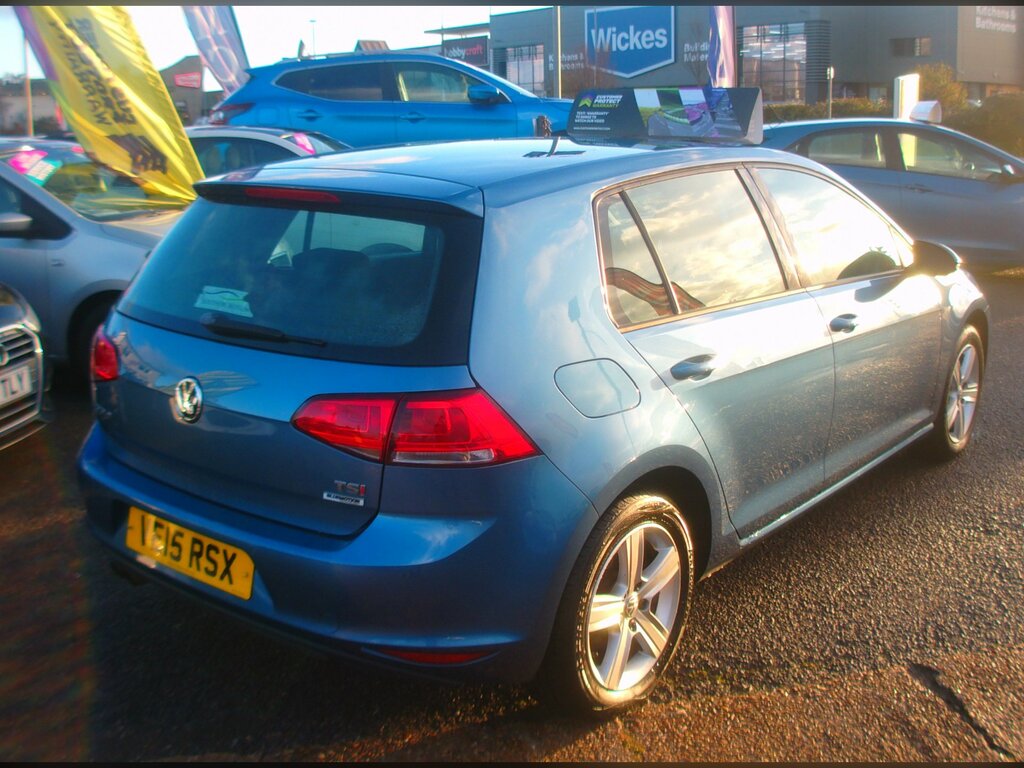Volkswagen Golf 1.4 Tsi Bluemotion Tech Match Hatchback VE15RSX Blue #6