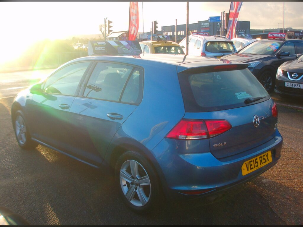 Volkswagen Golf 1.4 Tsi Bluemotion Tech Match Hatchback VE15RSX Blue #4