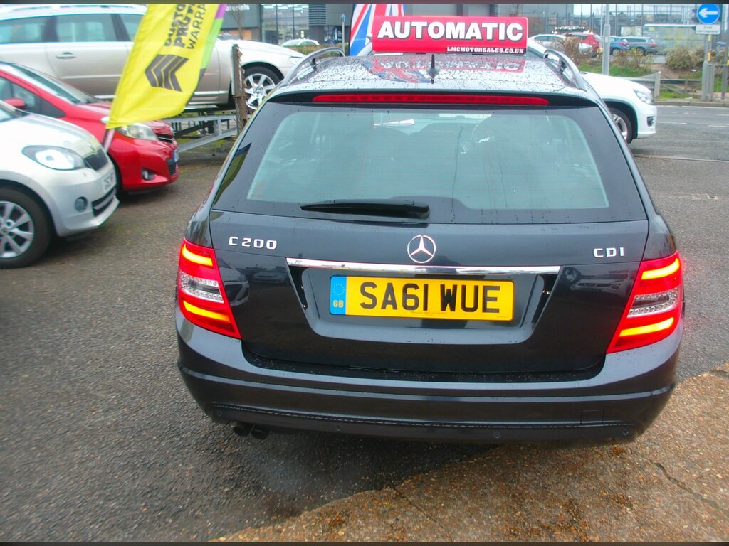 Mercedes-Benz C Class 2.1 C200 Cdi Blueefficiency Se Edition 1 SA61WUE Black #5