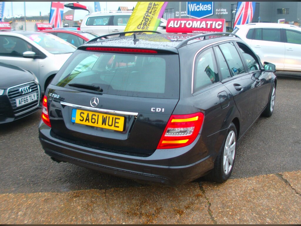 Mercedes-Benz C Class 2.1 C200 Cdi Blueefficiency Se Edition 1 SA61WUE Black #6