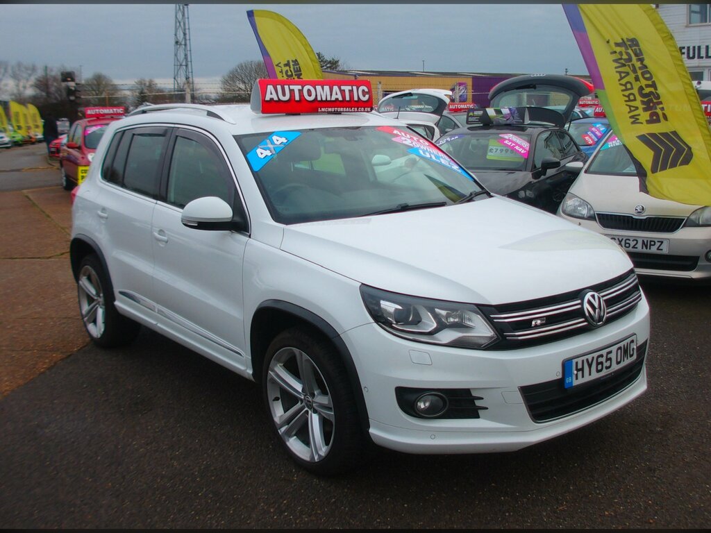 Volkswagen Tiguan 2.0 Tdi Bluemotion Tech R-line Suv D White