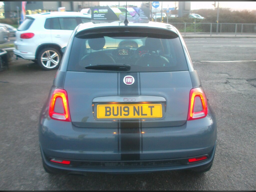 Fiat 500 0.9 Twinair S Hatchback Euro 6 BU19NLT Grey #5