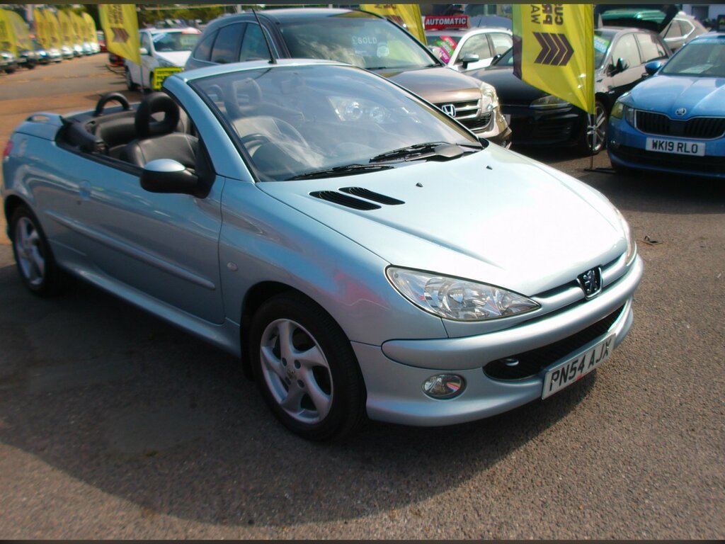 Peugeot 206 1.6 Allure S Coupe Hard Top Cabriolet 2-Door Silver #2