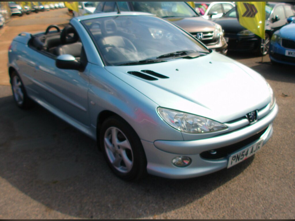 Peugeot 206 1.6 Allure S Coupe Hard Top Cabriolet 2-Door Silver