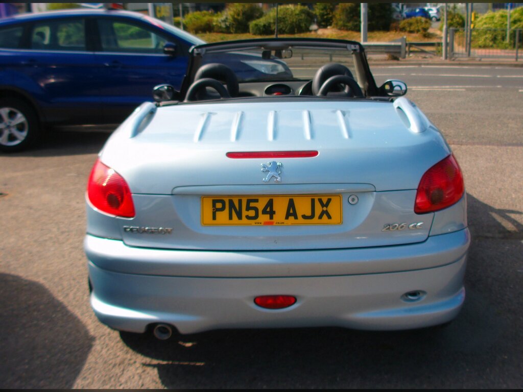 Peugeot 206 1.6 Allure S Coupe Hard Top Cabriolet 2-Door Silver #6