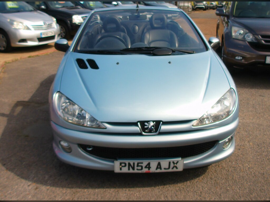 Peugeot 206 1.6 Allure S Coupe Hard Top Cabriolet 2-Door Silver #3