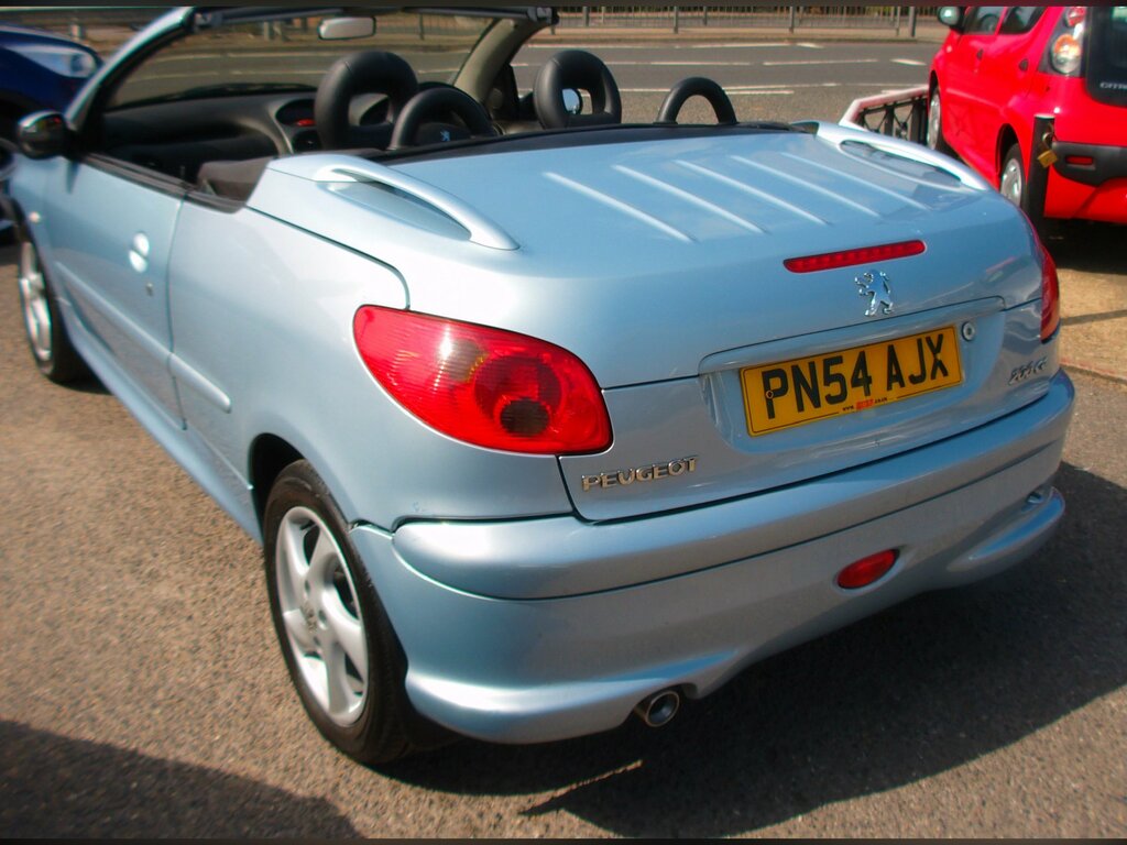 Peugeot 206 1.6 Allure S Coupe Hard Top Cabriolet 2-Door Silver #5