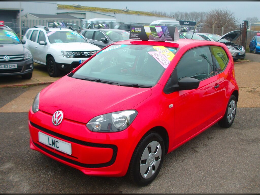 Volkswagen Up 1.0 Take Up Hatchback GY14CHF Red #3
