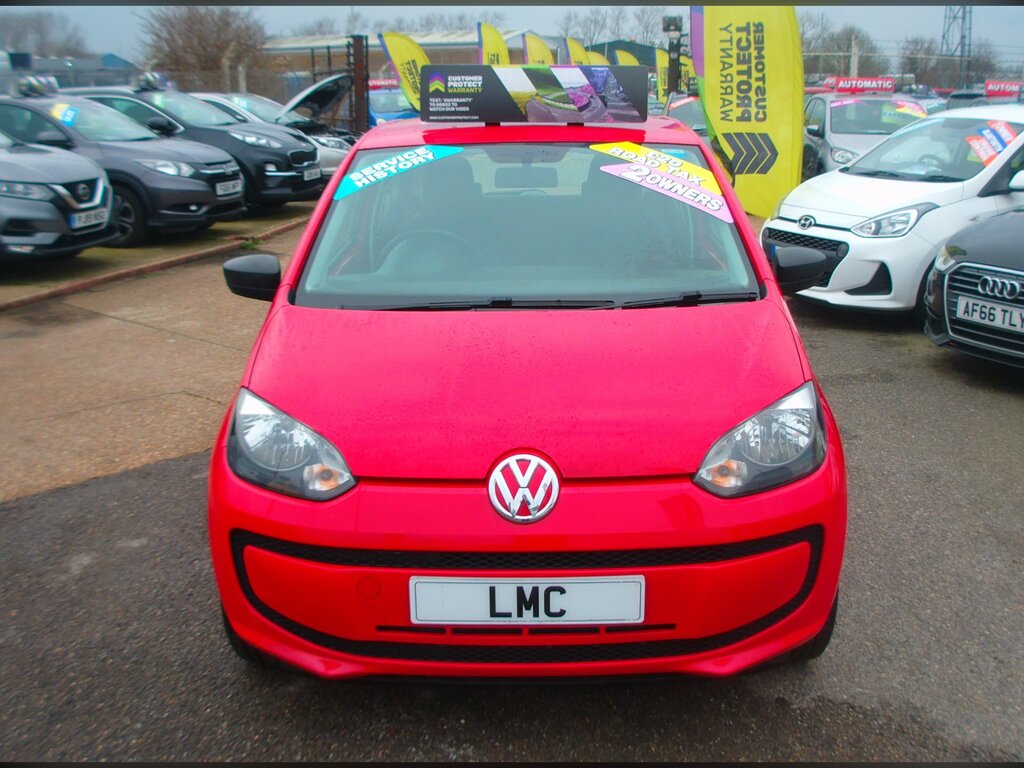 Volkswagen Up 1.0 Take Up Hatchback GY14CHF Red #2