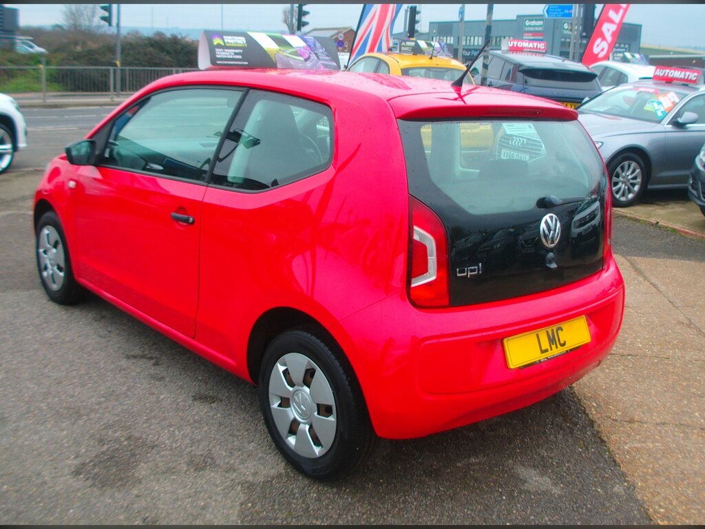 Volkswagen Up 1.0 Take Up Hatchback GY14CHF Red #4
