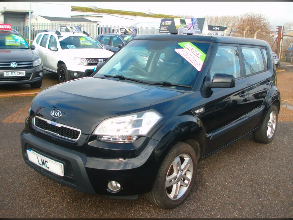 Kia Soul 1.6 Crdi 2 Suv 126 Bhp Black #3