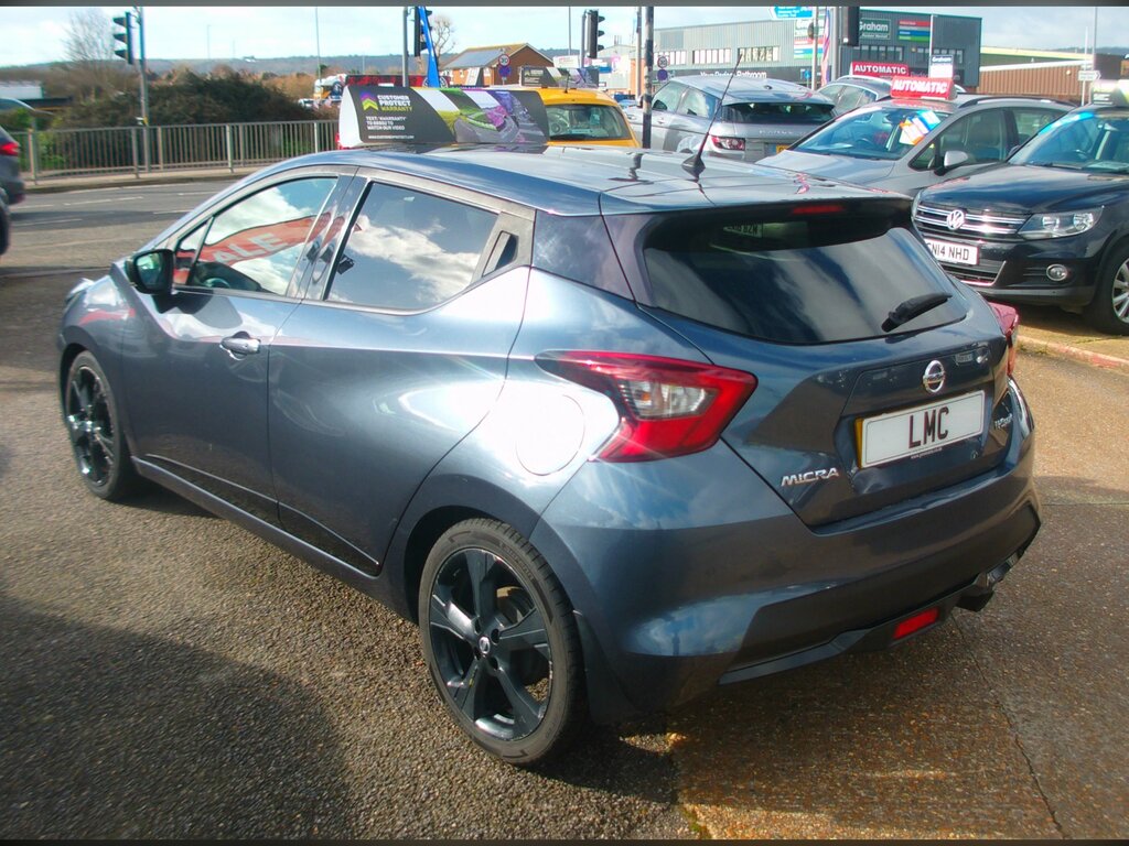 Nissan Micra 1.0 Dig-t N-sport Hatchback Euro GY19YHR Grey #4