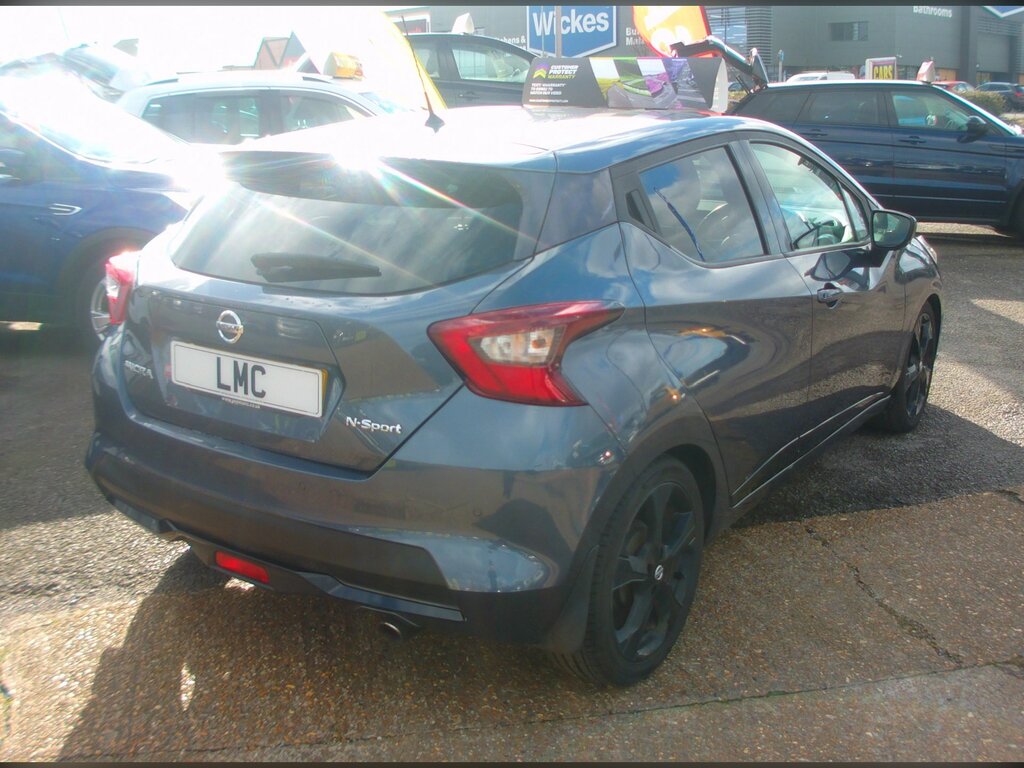 Nissan Micra 1.0 Dig-t N-sport Hatchback Euro GY19YHR Grey #6
