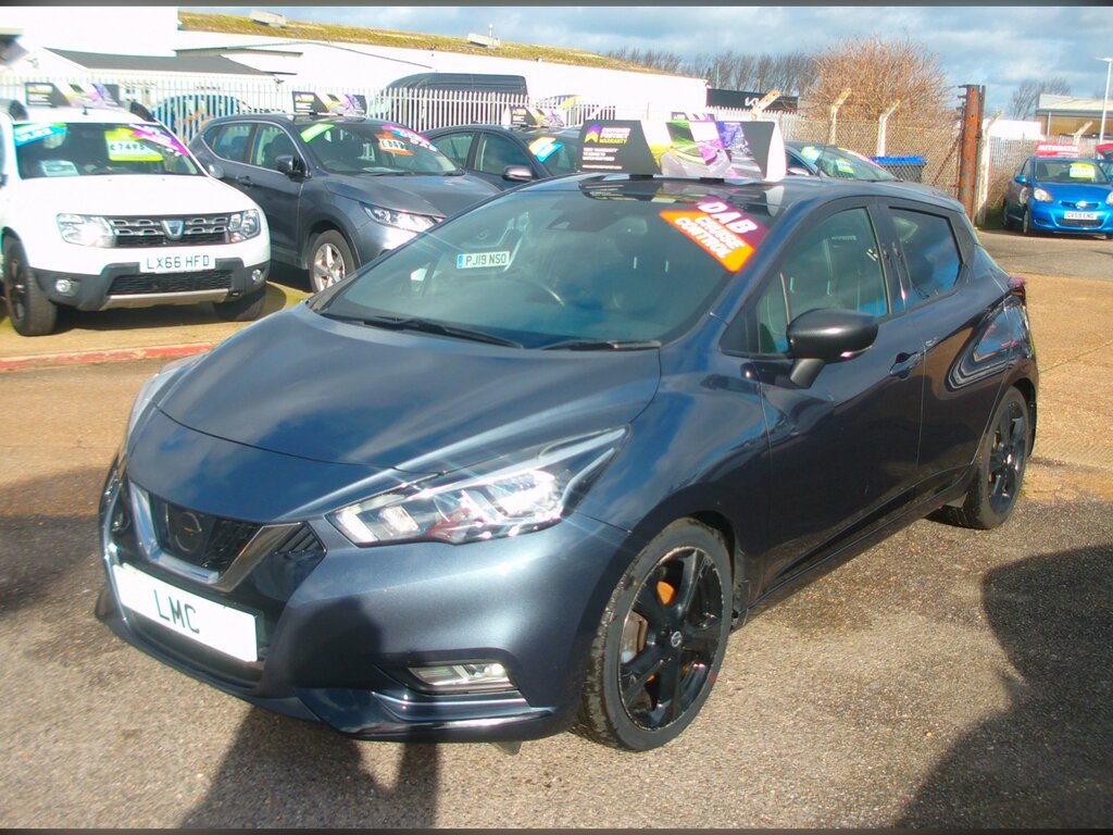 Nissan Micra 1.0 Dig-t N-sport Hatchback Euro GY19YHR Grey #3