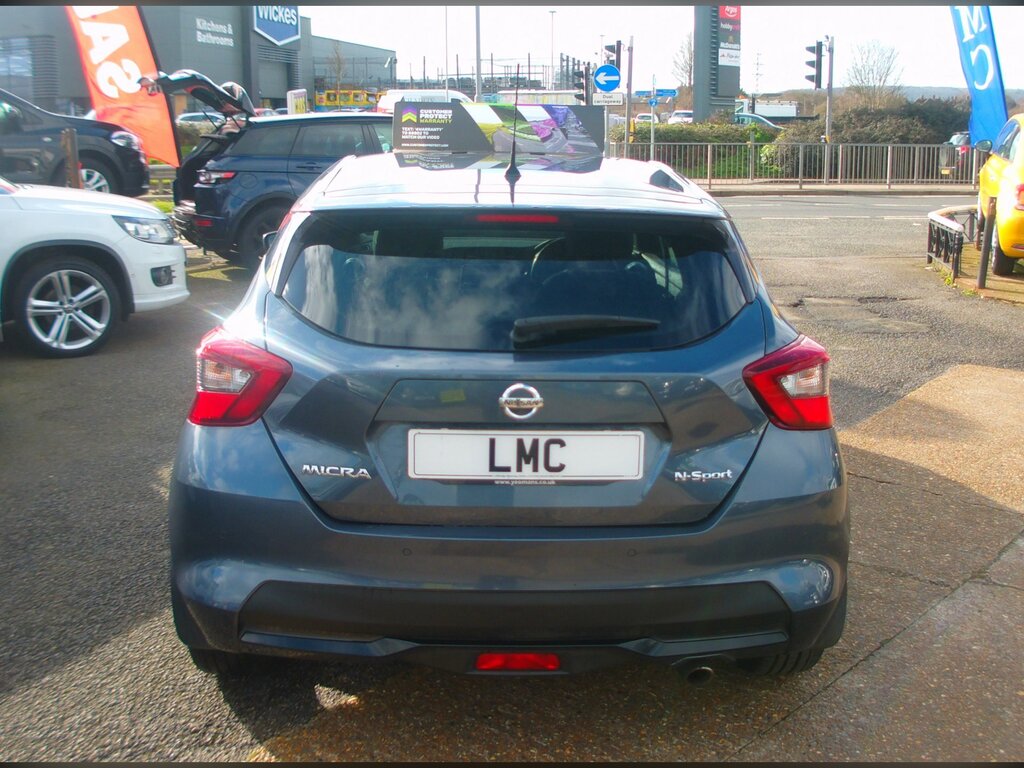 Nissan Micra 1.0 Dig-t N-sport Hatchback Euro GY19YHR Grey #5